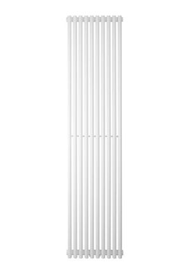 Вертикальний радіатор Praktikum 1 H-1800 мм, L-387 мм Betatherm PV 1180/10  9016М 99 фото