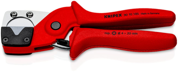 Труборіз до &Oslash; 20 мм, 185 мм, для багатошарових та пневмошлангів, KNIPEX (90 10 185) 90 10 185 фото