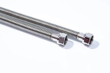 Гнучкий металевий шланг ВР+ВР 3/4" L1500мм AQUA FLEX, шт (08-1503422.01) 08-1503422.01 фото