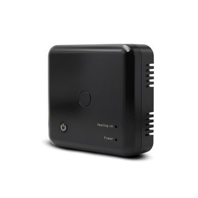 Термостат комнатный Tervix Pro Line с WiFi управлением, для газового/электрического котла с сухим контактом, черный, беспроводной (116330) 116330 фото