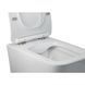 Подвесной унитаз Qtap Crow без ободка с сиденьем Soft-close Белый (QT05335170W) QT05335170W фото 4