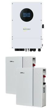 Пакетна пропозиція: Гібридний інвертор 10 кВт SunVolt Infini V4 WP 10KW PLUS+ 2 Акумулятора DAHSolar LiFePO4 DHN-LVWES10-G1 200Ah 10240Wh(P96-142238-03241G+DHN-LVWES10-G1_2) P96-142238-03241G+DHN-LVWES10-G1_2 фото