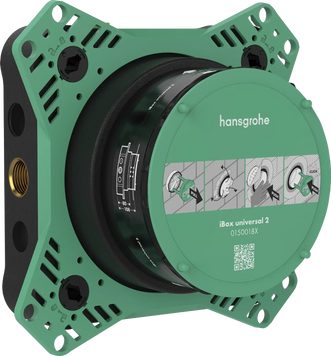 Монтажна коробка Hansgrohe iBox universal 2 Basic set, Чорний (01500180) 01500180 фото