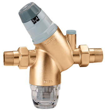 Редуктор CALEFFI 3/4", зі шкалою, з фільтром, з манометром (535151) 535151 фото