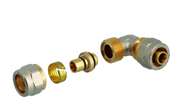 Кутник 20x20 General Fittings (гайка) (5E0020N202000A) 5E0020N202000A фото