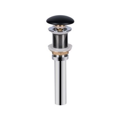 Раковина-чаша Qtap Tern 475х370х140 Matt black з донним клапаном Чорний (QT172074MBMB) QT172074MBMB фото