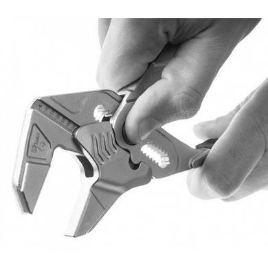 Ключ переставной 250 мм, 52 мм, гаечный, KNIPEX INSTALLER GRN GROUP (110 250 1K) 110 250 1K фото