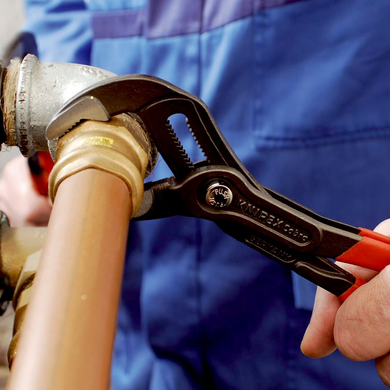 Кліщі переставні 250 мм, &Oslash; 50 мм, високотехнологічні, KNIPEX Cobra (87 02 250) 8702250 фото