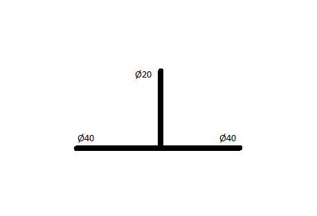 Bonomi тройник редукционный для пресс систем 40×20×40 4031402040 фото