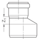 Переходник &Oslash;50/40 Rehau Raupiano Plus (123124001) 123124001 фото 3