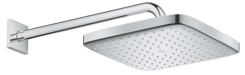 Прихована душова система з термостатом Grohe Grohtherm & Tempesta 250 Cube (1039950000), хром (1039950000) 1039950000 фото