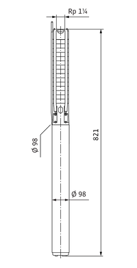 Скважинный насос Sub TWI 4.01-18-D (1~230 V, 50 Hz) Wilo (6091305) 6091305 фото