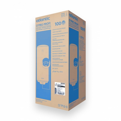 Бойлер 100 л 1500W електричний Atlantic Opro Profi VM D400S (861388) 861388 фото