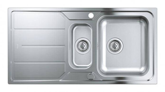 Мийка GROHE EX Sink K500 із нержавіючої сталі з дод. чашою (31572SD0) 31572SD0 фото