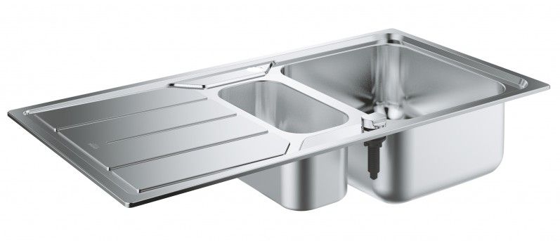 Мойка GROHE EX Sink K500 из нержавеющей стали с доп. чашей (31572SD0) 31572SD0 фото