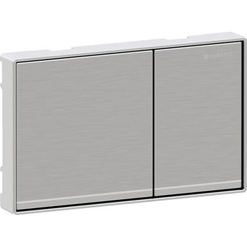 Смывная кнопка Geberit Omega60, двойной слив, на одном уровне со стеной (115.081.GH.1) 115.081.GH.1 фото