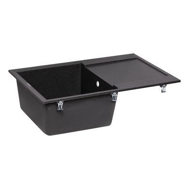 Кухонная мойка Lidz 790x495/230 GRF-13 Темно-Серый (LIDZGRF13790495230) LIDZGRF13790495230 фото