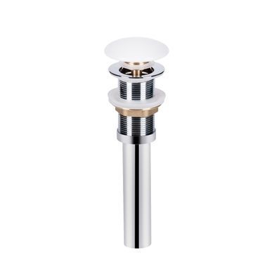 Раковина-чаша Qtap Aquarius 465x375x115 White з донним клапаном Білий (QT21112185W) QT21112185W фото