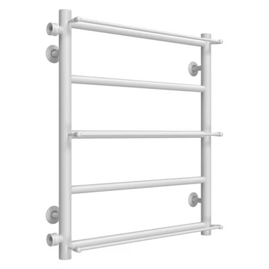 Рушникосушарка водяна Ladder П5 500х600 Deffi нержавіюча сталь (Білий, Бокове ліве підключення) (C.LK.60.50.5.W.B) C.LK.60.50.5.W.B фото