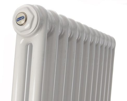 Трубчастий радіатор Multicolumn H=1500 2-8 (секцій) конф.D (нижнє 1 &times; 2") RAL9016 DeLonghi (0Q00215000800D0) 0Q00215000800D0 фото
