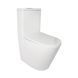 Унитаз-компакт Qtap Stork/Swan без ободка с сиденьем Soft-close Белый (QT15222179W) QT15222179W фото 1