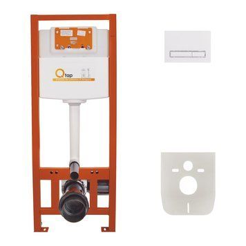 Комплект інсталяції Qtap Nest ST 4 в 1: з панеллю змиву (SD00040870) QT0133M425M08V1384W фото