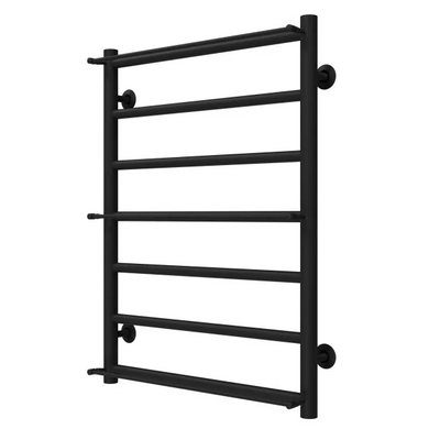 Рушникосушарка водяна Ladder П7 500х700 Deffi нержавіюча сталь (Чорний, Нижнє підключення) (C.LK.70.50.7.B.A) C.LK.70.50.7.B.A фото