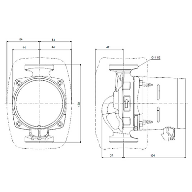 Циркуляционный насос Grundfos ALPHA 1 25-60 N 130 (99199589) 99199589 фото