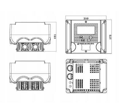 Інвертор для насосу IBO IVR-10-015S 0,37-1,1кВт, 230В(IBO IVR-10-015S) IBO IVR-10-015S фото