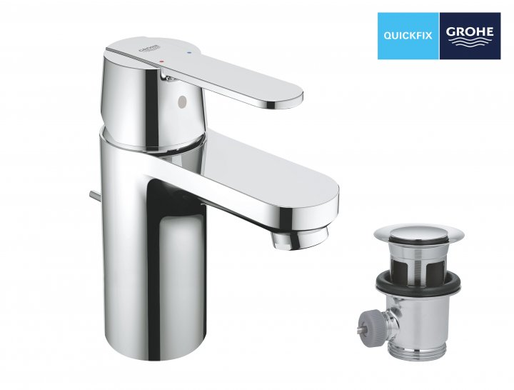 Смеситель для раковины GROHE QuickFix Get S-Size, Хром (32883000) 32883000 фото