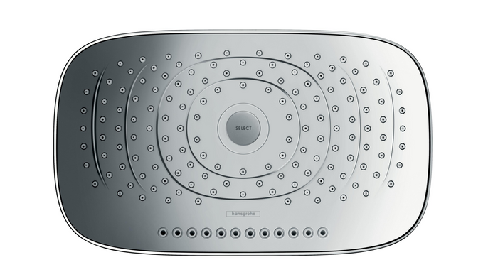 Верхній душ Hansgrohe Raindance Select E, із кронштейном, хром (26468000) 26468000 фото