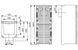 Лоток водоотводный Gidrolica SUPER ЛВ-30.40.41 бетонный с вертикальным водосливом с решеткой щелевой чугунной (комплект) 0037434 фото 2