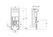 Инсталляция Roca Duplo WC Freestanding, с компактным бачком и инсталляционными крепежами (A890090700) A890090700 фото 2
