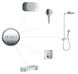 Верхній душ Hansgrohe Raindance Select E, із кронштейном, хром (26468000) 26468000 фото 4
