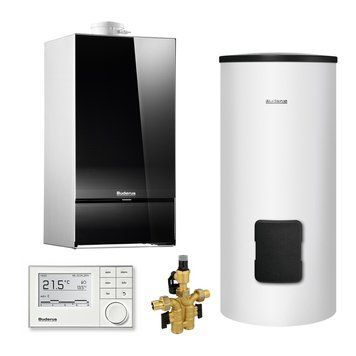 Пакетна пропозиція 35 кВт, LOGAPAK: GB172i-35 / SM300/5W / SG160S / AS1 / RC300 Buderus, , настінний (1721703011) 1721703011 фото