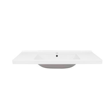 Раковина Qtap Albatross 5C 1000х480х210 White з донним клапаном Білий (QT01115100CW) QT01115100CW фото