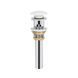 Раковина Qtap Albatross 5C 1000х480х210 White з донним клапаном Білий (QT01115100CW) QT01115100CW фото 7