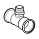 Трійник d=18мм, R=1/2, d1=18мм Geberit Mapress (31455) 31455 фото 2