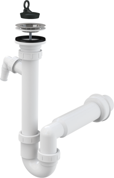 Сифон трубчатый Alcaplast (A810-DN50) A810-DN50 фото