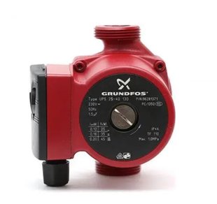 Циркуляционный насос Grundfos UPS 25-40 130 мм 1x220 V (99150118) 99150118 фото