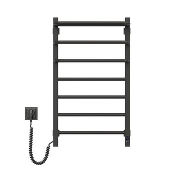 Полотенцесушитель электрический NAVIN Fortis 480x800 Sensor, таймер, черный муар (12-253153-4880) 12-253153-4880 фото