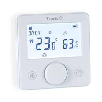 Беспроводной комнатный термостат TZR ZigBee+RF, белый, Tervix Pro Line (119710) 119710 фото