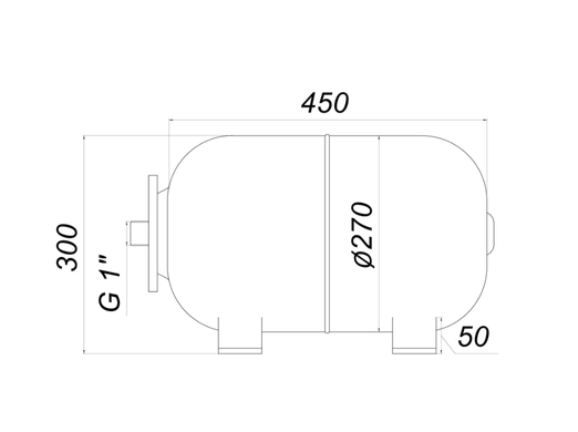 Гидроаккумулятор 24л Zilmet ultra-pro 10bar ( 11000024A8)  11000024A8 фото