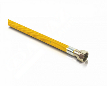 Гнучкий металевий шланг з ПХВ ВР+ВР 1/2" L 700мм GAS FLEX+PCV, шт (08-0701222.03) 08-0701222.03 фото