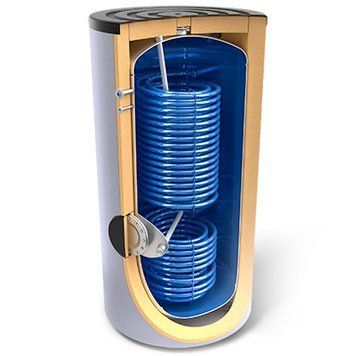 Бойлер 500 л підлоговий EV 2X6/2X13 S2 75 Tesy з двома подвійними теплообмінником високої вихідної потужності (217636) 217636 фото