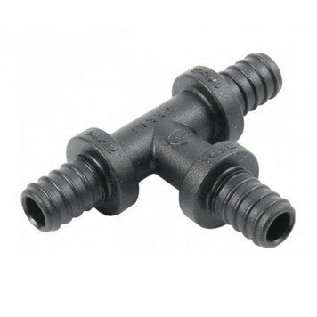 Тройник равнопроходной Cu &Oslash;15,18x2/18x2/18x2 Push PPSU KAN Therm (1109257032) 1109257032 фото