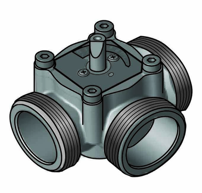 3-х ходовий змішувальний клапан Meibes М3-32-12, 1 1/4" ВР, Kvs 12 (MEIH-3P54KV12) MEIH-3P54KV12 фото