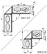 Кутовий елемент Walraven BIS PushStrut 2D 4-4 90&deg; (6594015) 6594015 фото 2