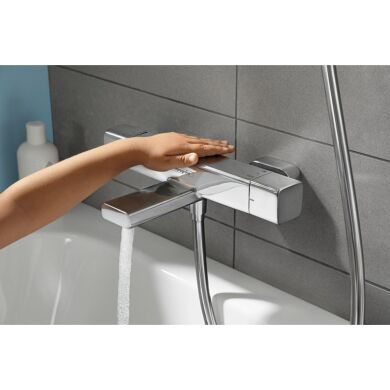 Душевая система для ванны с термостатом Hansgrohe Croma E Showerpipe 280 1jet (27687000)