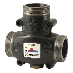 ESBE VTC512 Rp 1 1/2" kvs 14  55С 3-ходовой клапан для котлов на твердом топливе